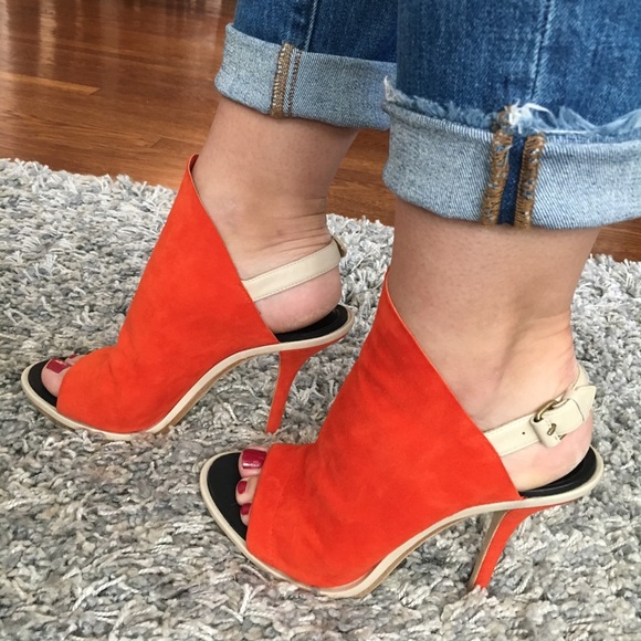 Balenciaga Peep-Toe Heeled Sandals - Picture 2 of 7